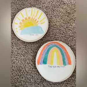 Small Anthropologie plates
